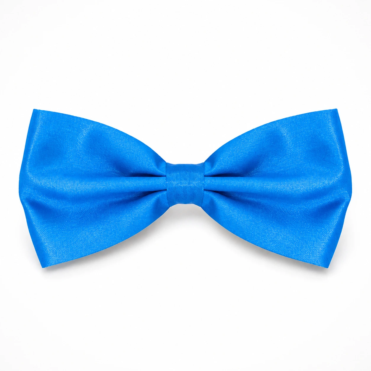Bright Blue Skinny Bow Tie