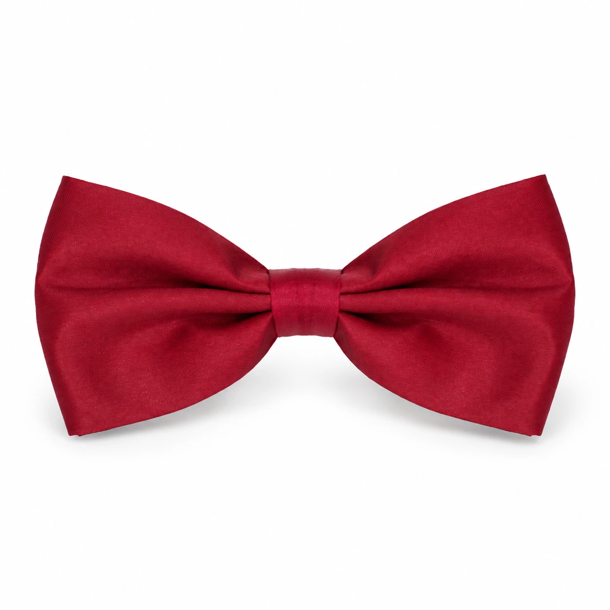 Burgundy Skinny Bow Tie