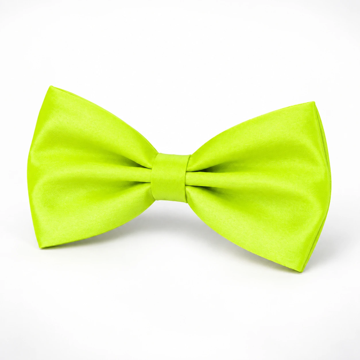 Lime Green Skinny Bow Tie