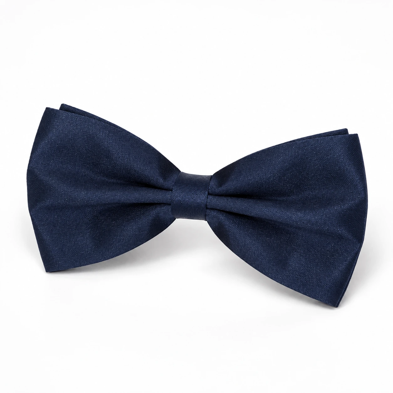 Navy Skinny Bow Tie