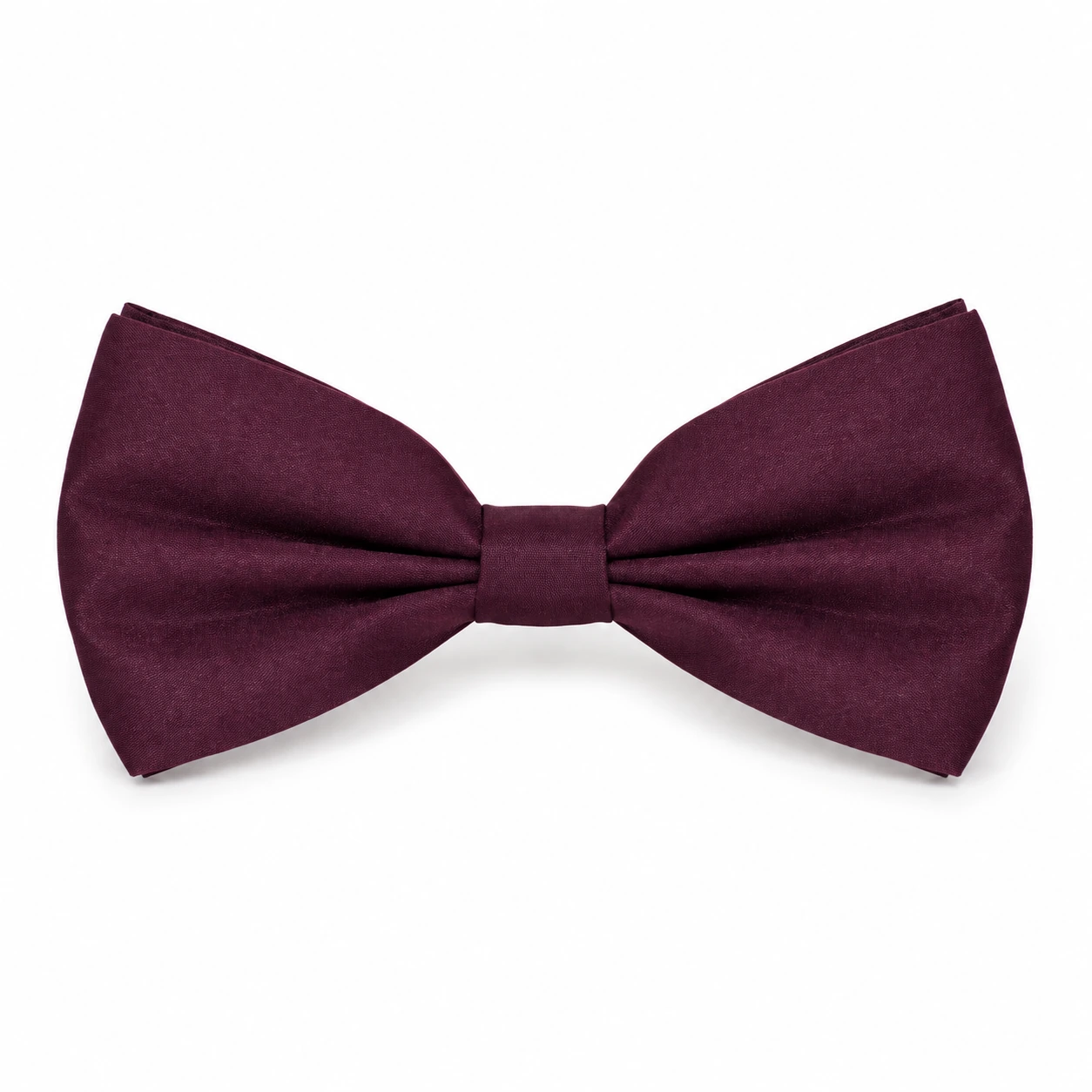 Plum Skinny Bow Tie