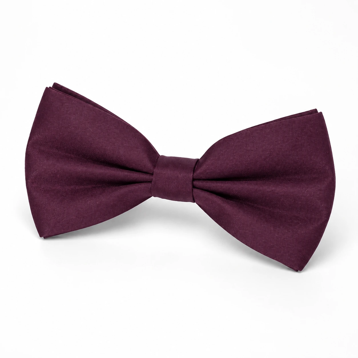 Plum Skinny Bow Tie