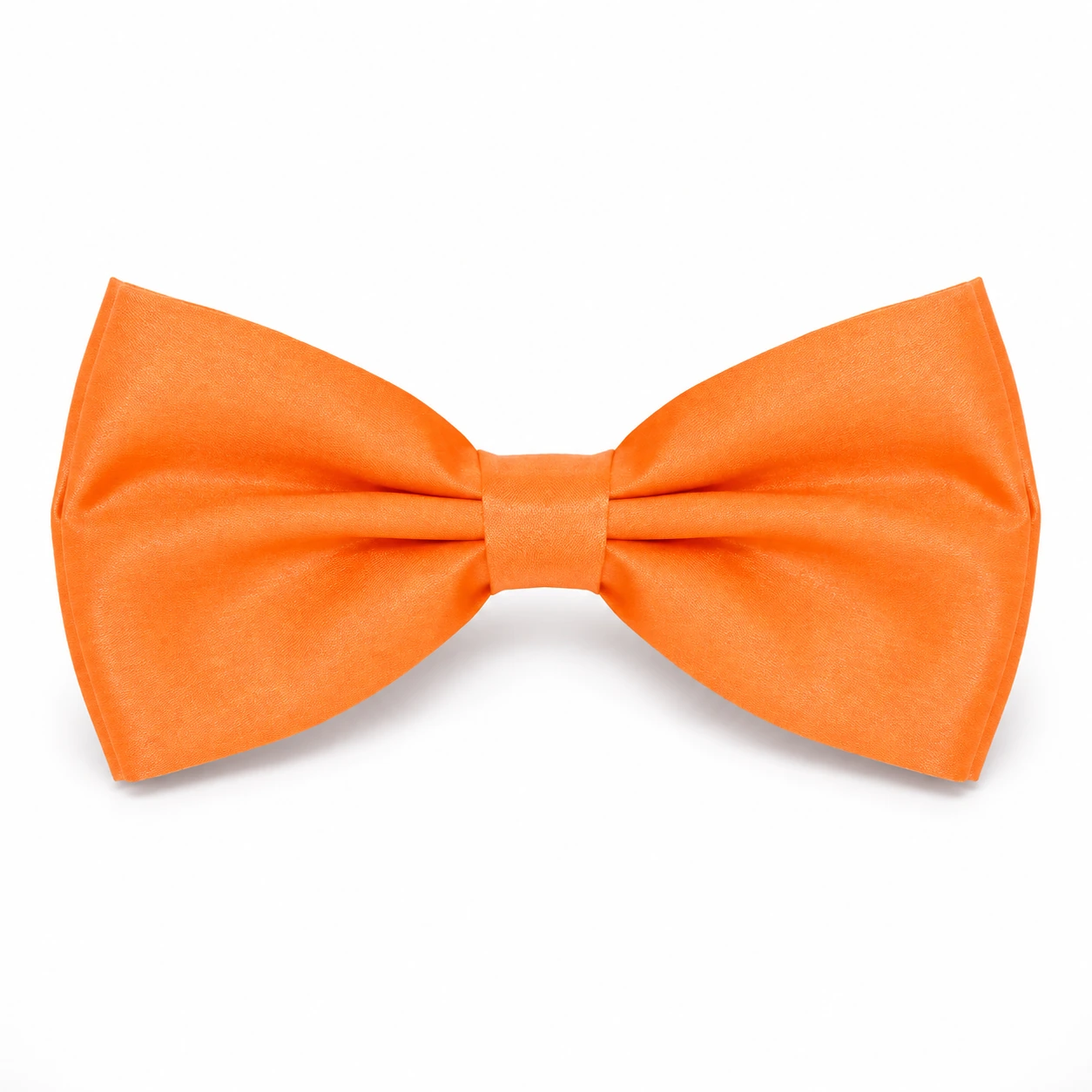 Orange Skinny Bow Tie