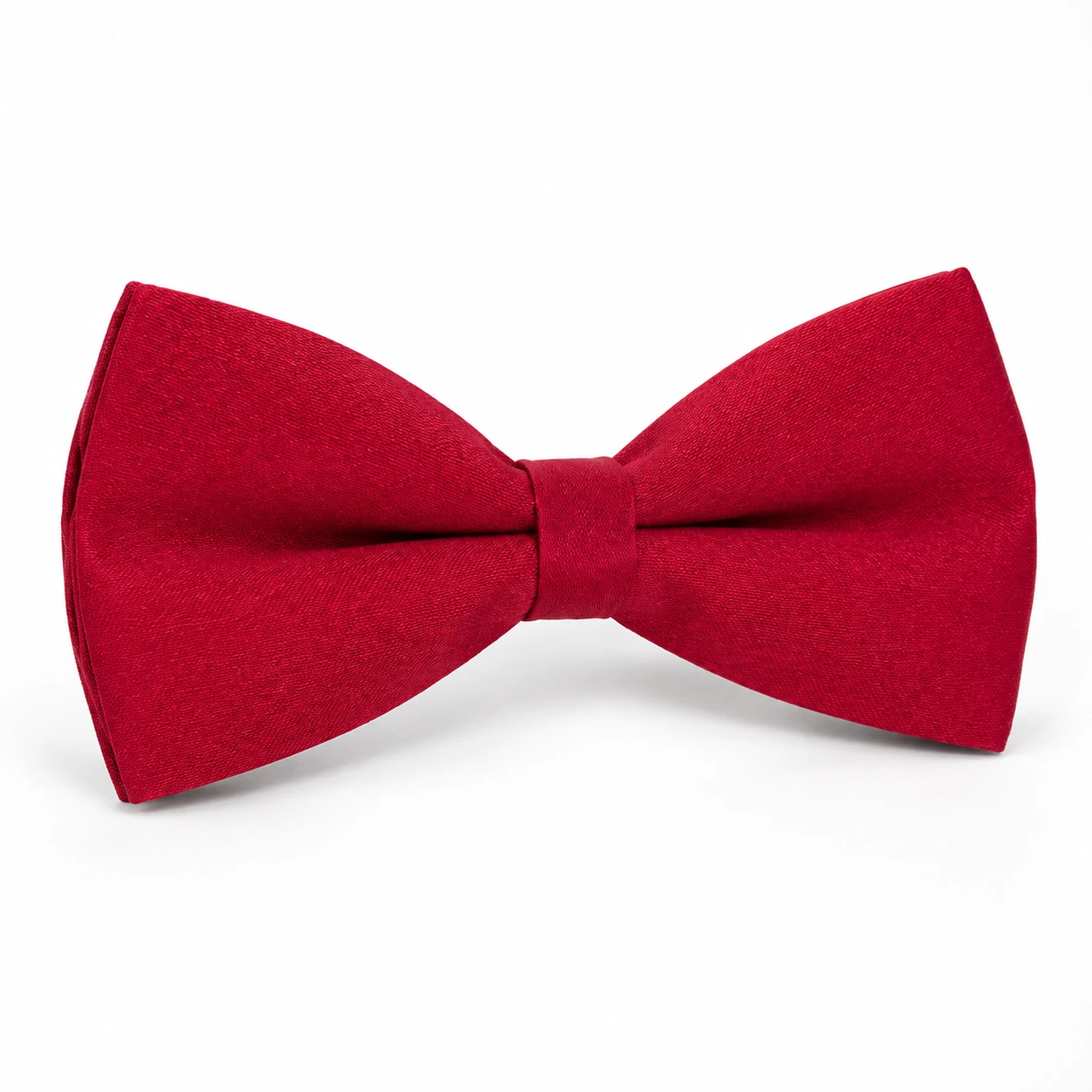 Wine Red Skinny Bow Tie