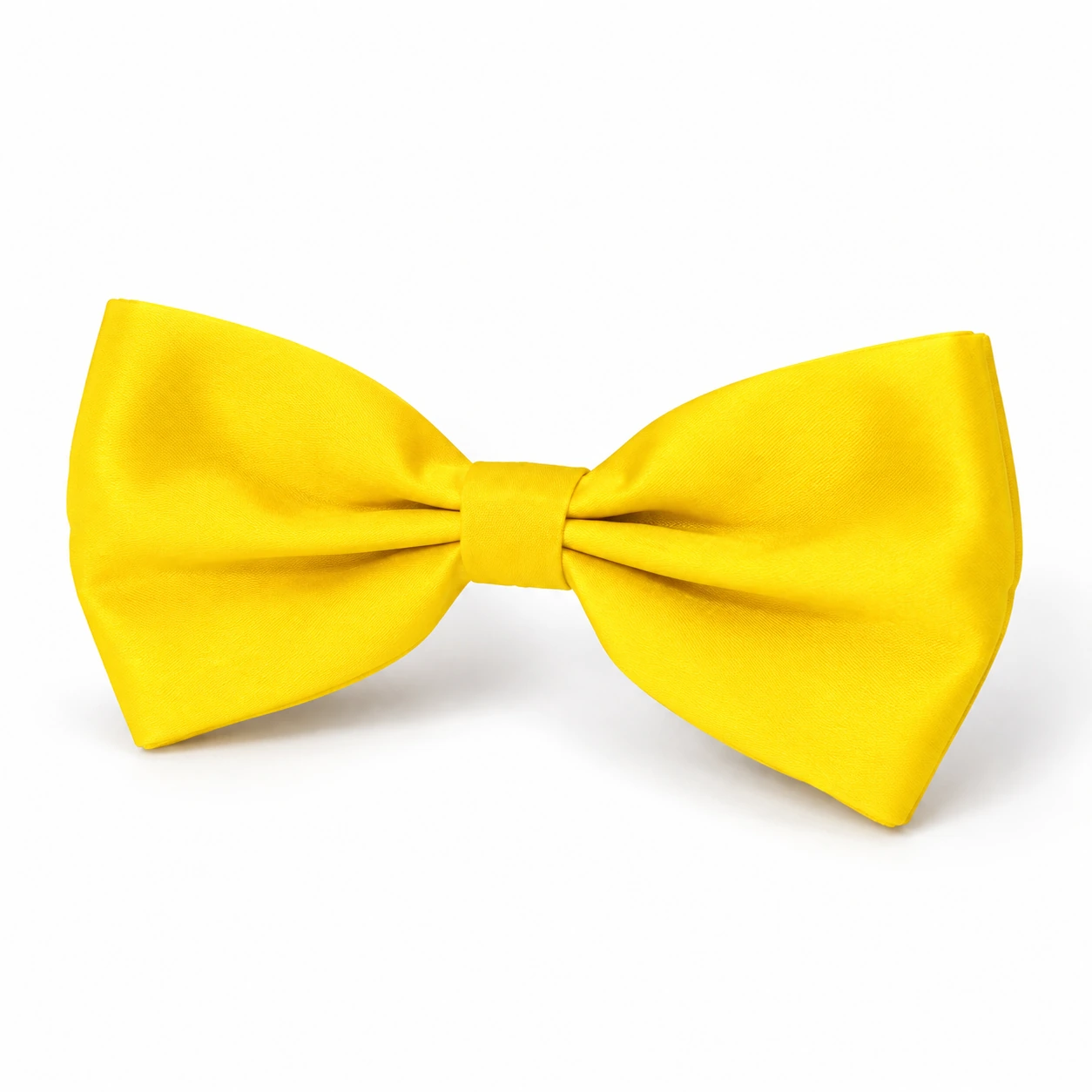 Yellow Skinny Bow Tie