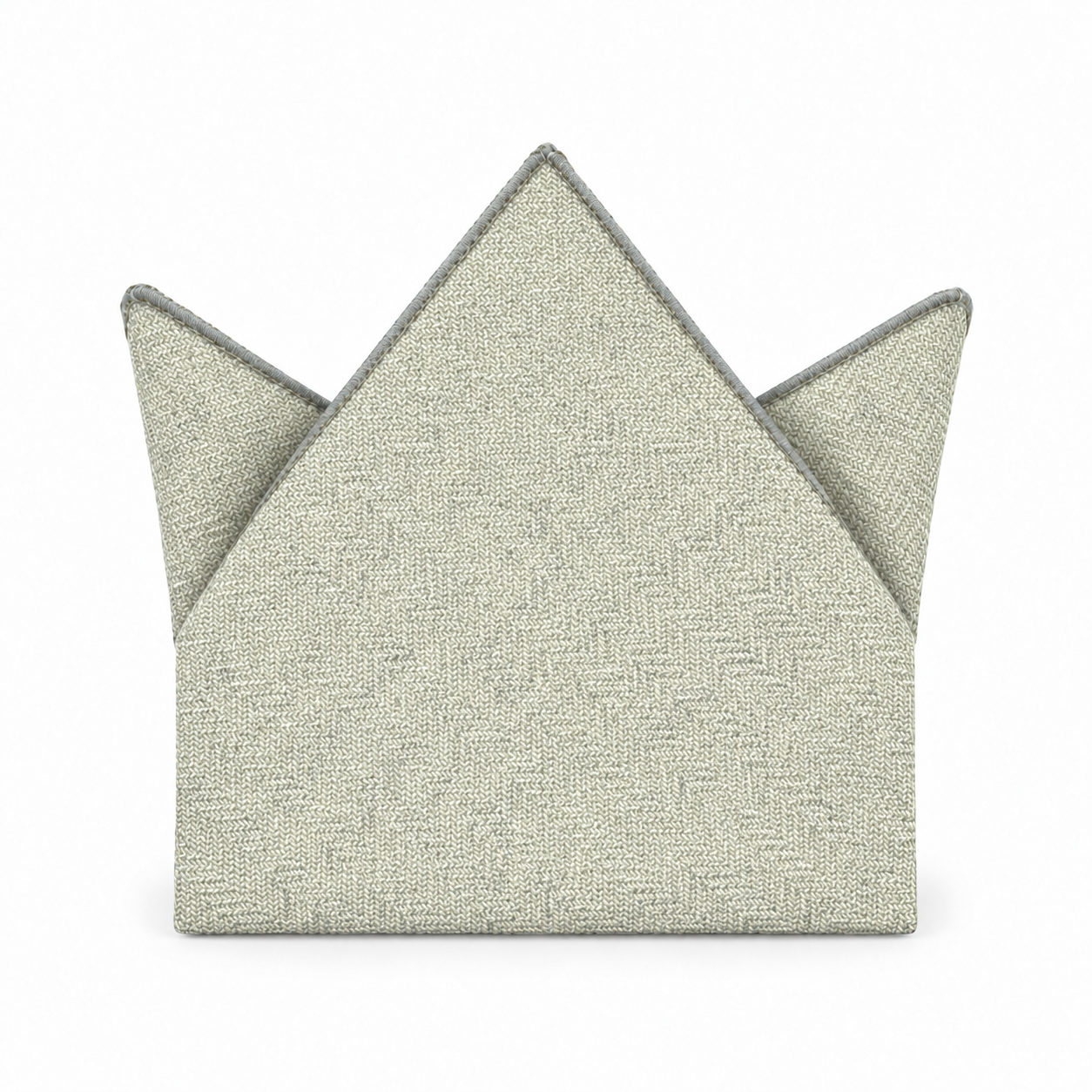 Light Gray Herringbone Pocket Square