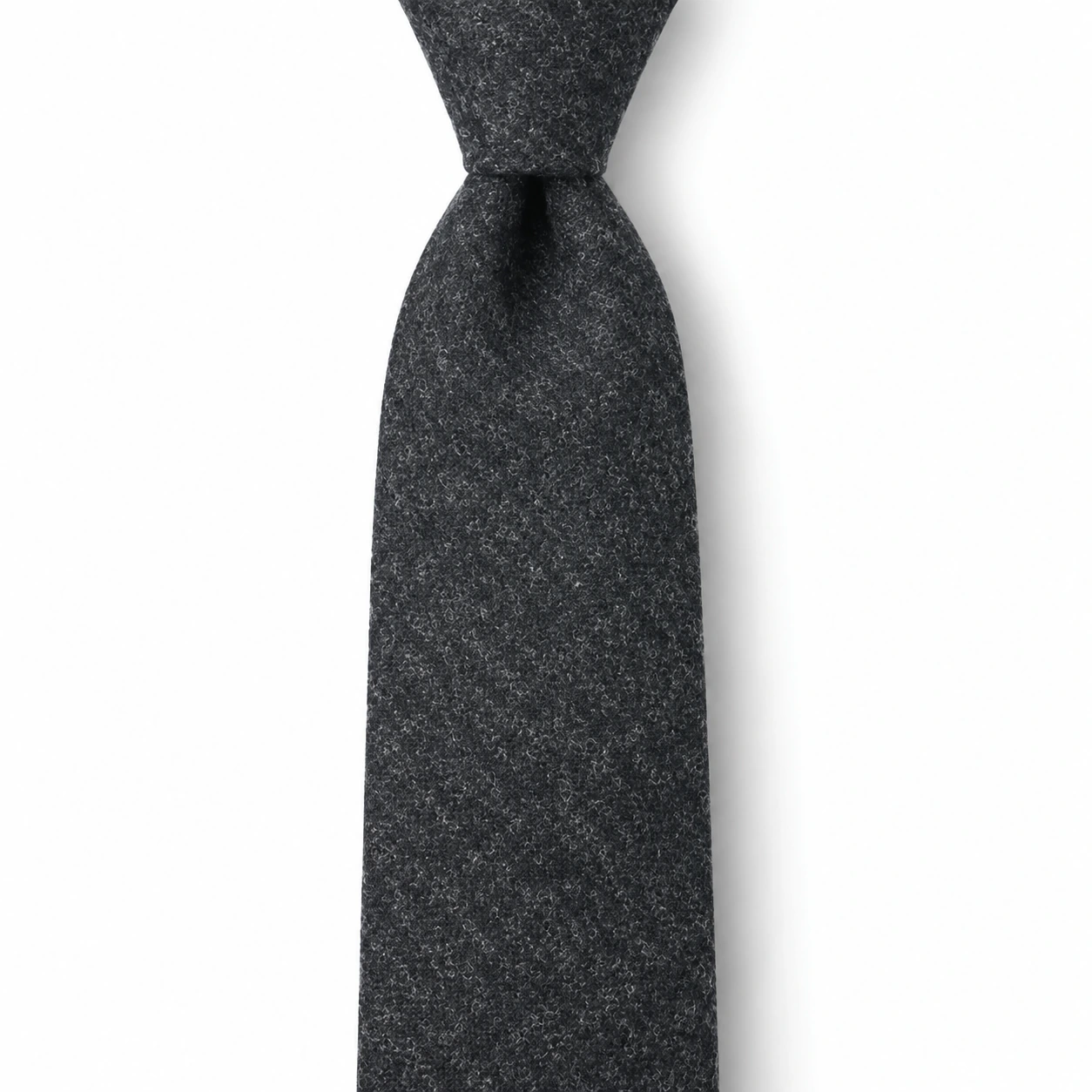 Charcoal Textured Skinny Tie
