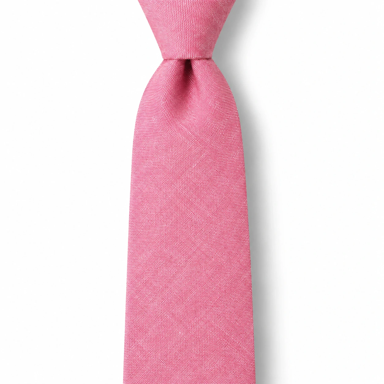Pink Textured Skinny Tie