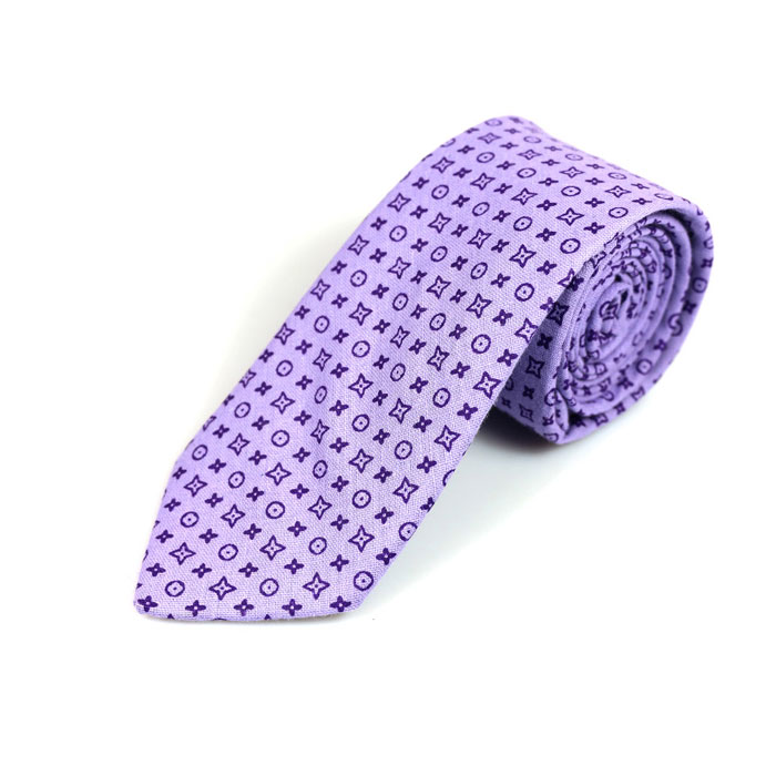 6cm Thistle Cotton Novelty Skinny Tie